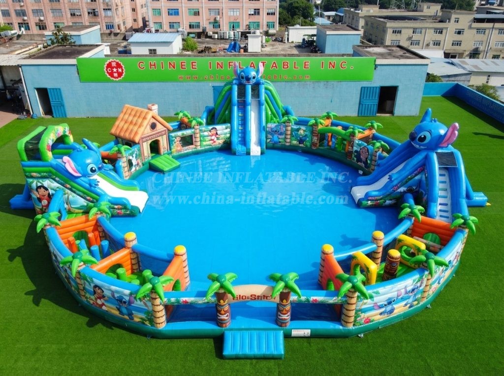 Pool3-840 Lilo & Stitch Theme Pool Water Park