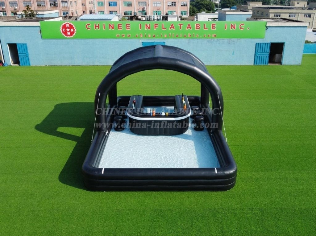 Pool4-001 Inflatable Pool with Bar