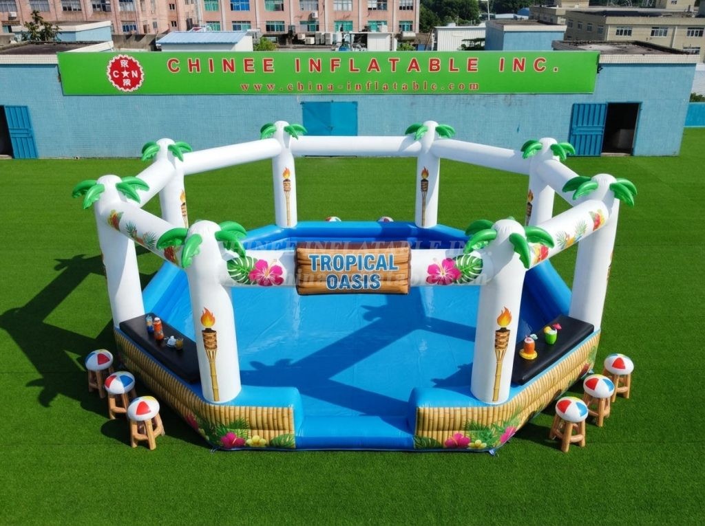 Pool4-012 Inflatable Pool with Bar