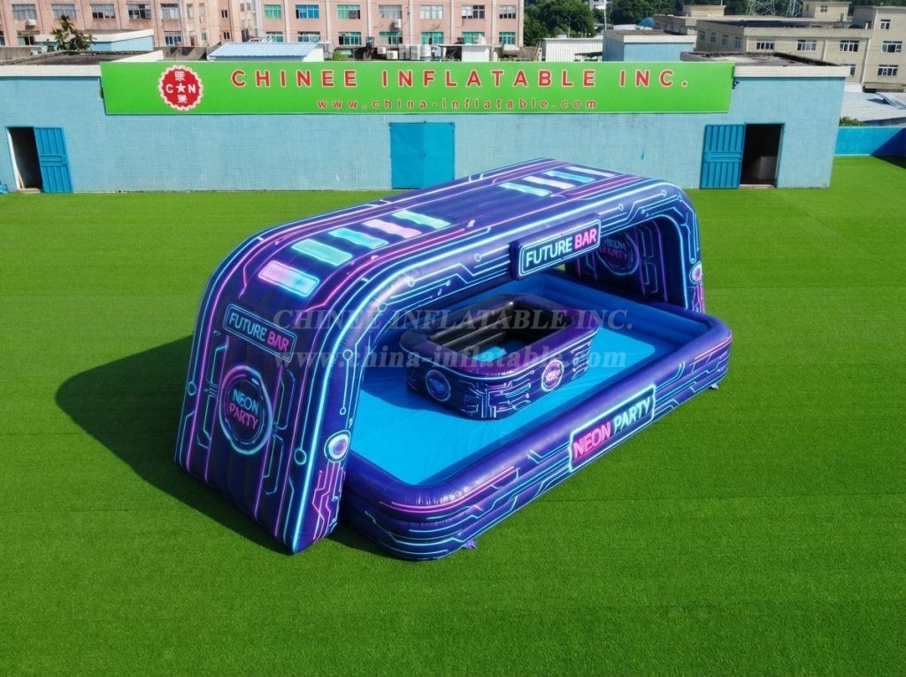 Pool4-020 Inflatable Pool with Bar