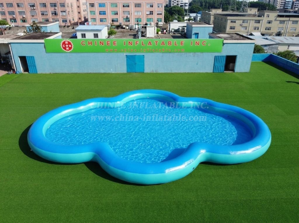 Pool4-026 Irregular Shaped Inflatable Pool