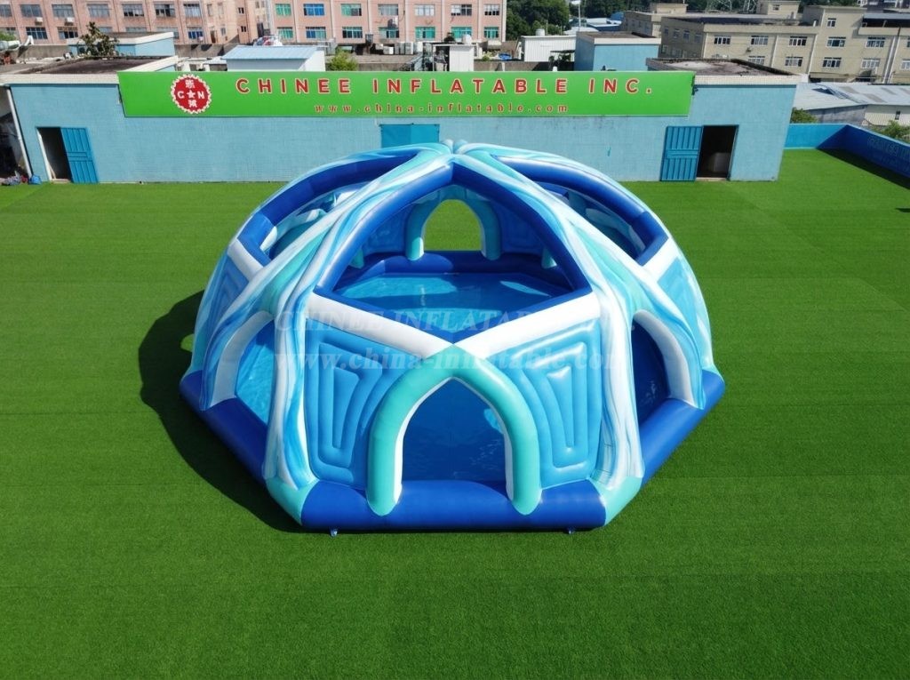 Pool4-058 Inflatable Pool with Canopy