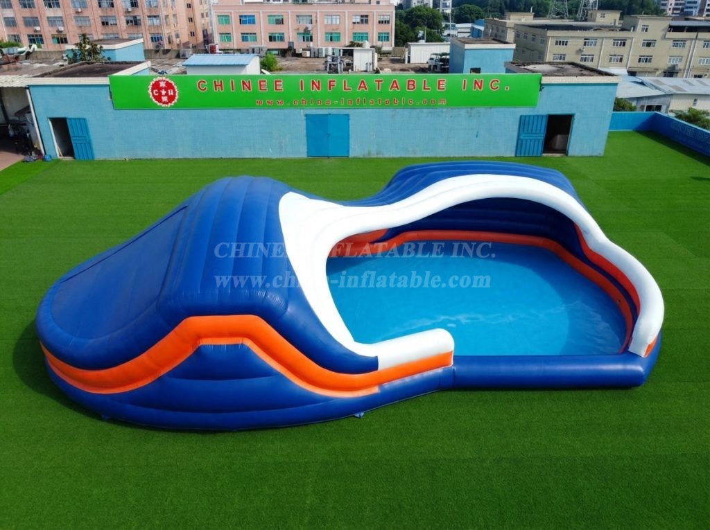 Pool4-075 Inflatable Pool with Canopy