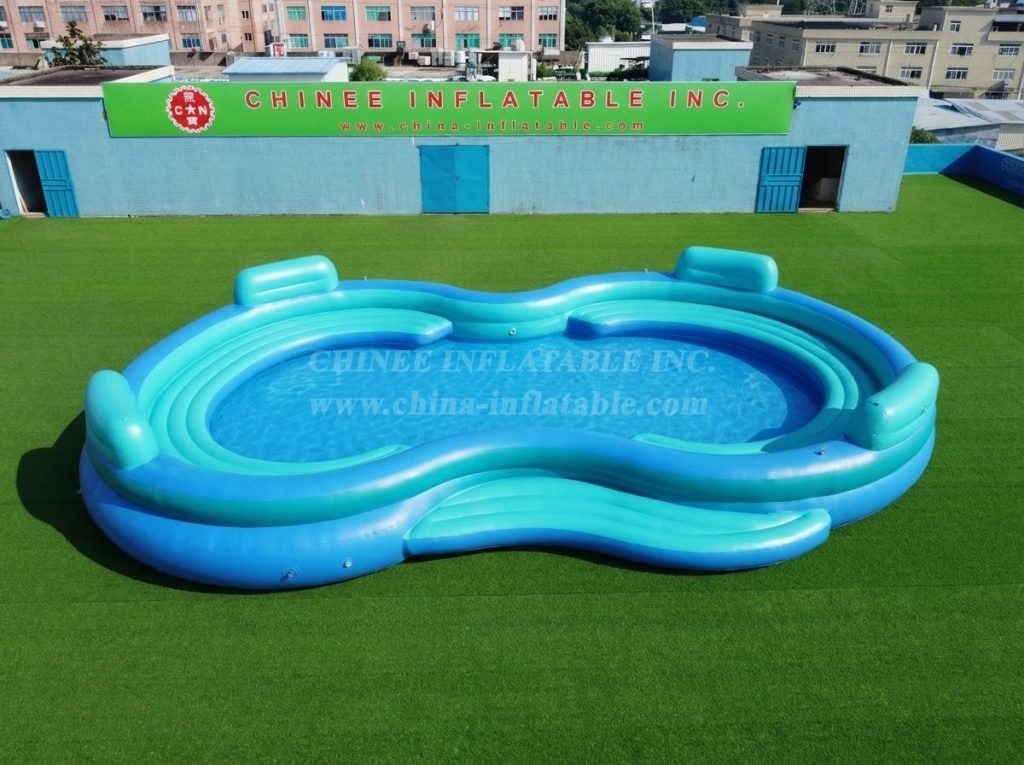 Pool4-124 Streamlined Inflatable Pool