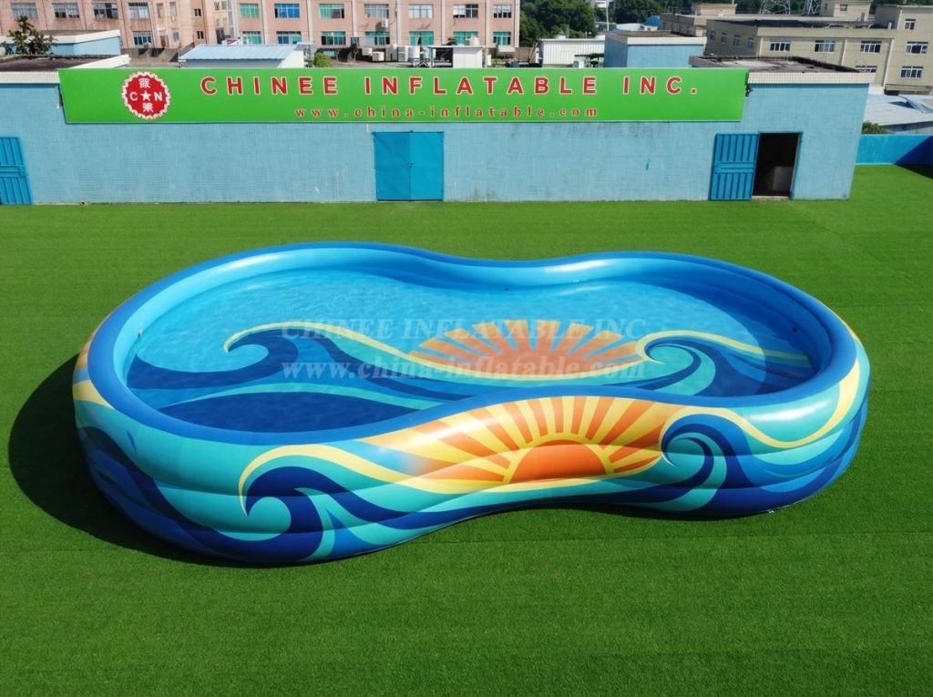 Pool4-127 Streamlined Inflatable Pool
