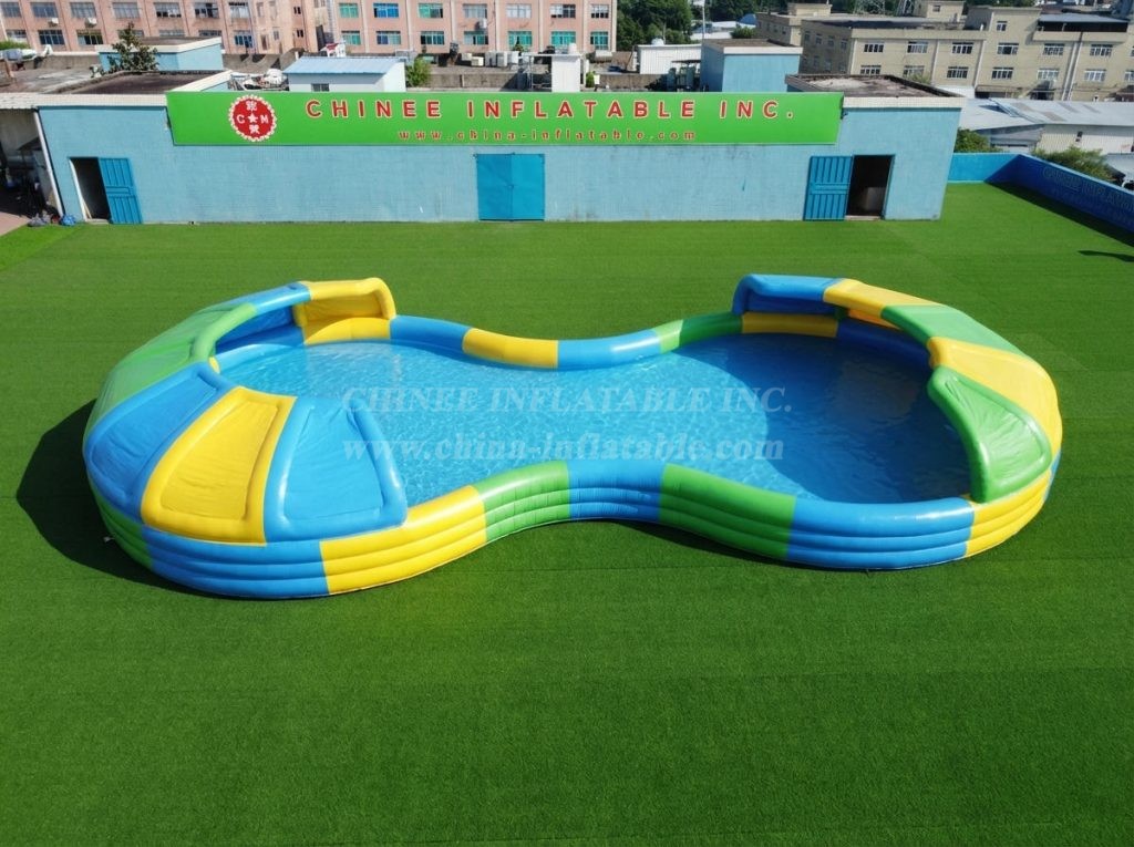 Pool4-129 Streamlined Inflatable Pool