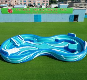 Pool4-142 Streamlined Inflatable Pool