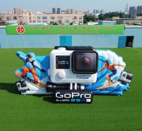S4-2038 GoPro Inflatable Advertising Sign