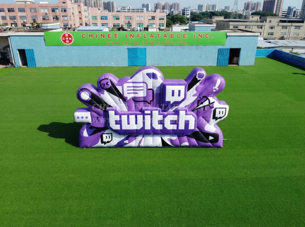 S4-2130 Twitch Inflatable Advertising Sign