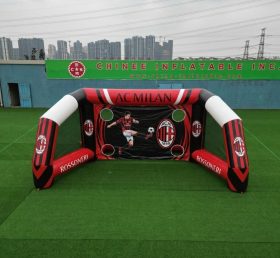 T11-7004 AC Milan Theme Inflatable Football Shoot Out Game