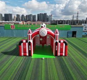 T11-7013 Ajax Amsterdam Theme Inflatable Football Shoot Out Game