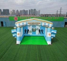 T11-7015 Argentina National Team Theme Inflatable Football Shoot Out Game
