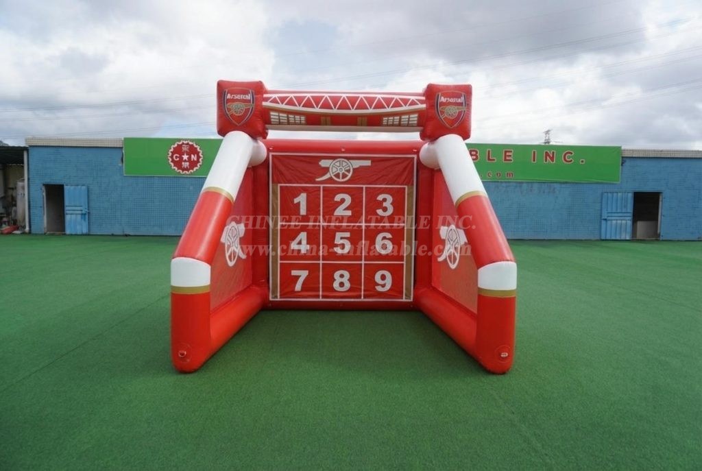 T11-7026 Arsenal Theme Inflatable Football Shoot Out Game
