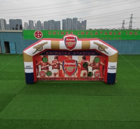 T11-7028 Arsenal Theme Inflatable Football Shoot Out Game