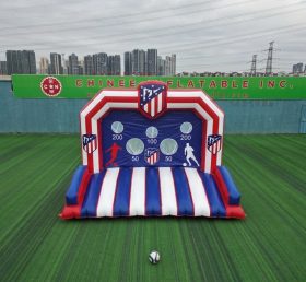 T11-7043 Atletico Madrid Theme Inflatable Football Shoot Out Game