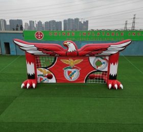 T11-7063 Benfica Theme Inflatable Football Shoot Out Game