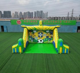 T11-7084 Brazil National Team Theme Inflatable Football Shoot Out Game