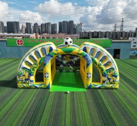 T11-7095 Brazil National Team Theme Inflatable Football Shoot Out Game