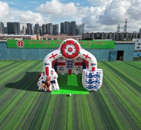 T11-7125 England National Team Theme Inflatable Football Shoot Out Game