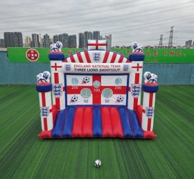 T11-7128 England National Team Theme Inflatable Football Shoot Out Game