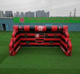T11-7134 Flamengo Theme Inflatable Football Shoot Out Game