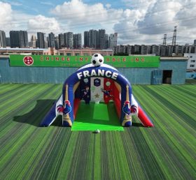 T11-7147 France National Team Theme Inflatable Football Shoot Out Game