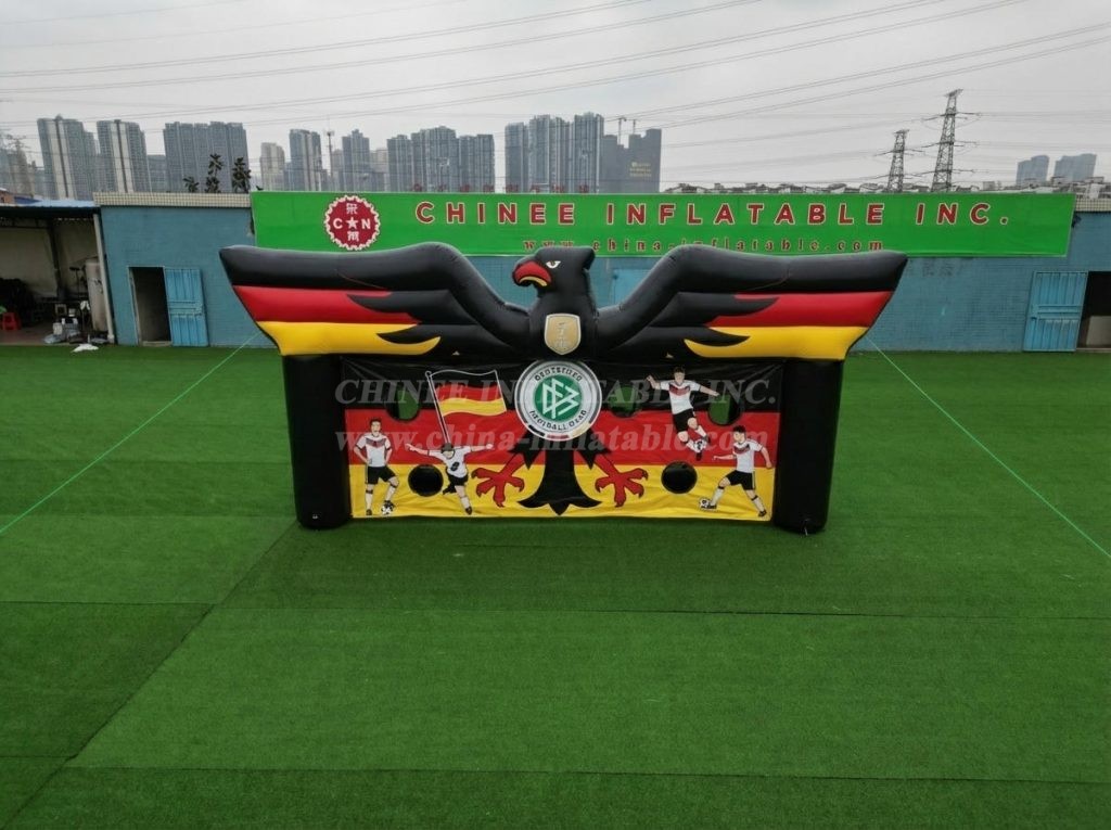 T11-7155 Germany National Team Theme Inflatable Football Shoot Out Game
