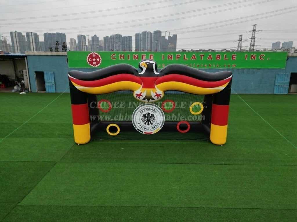 T11-7158 Germany National Team Theme Inflatable Football Shoot Out Game