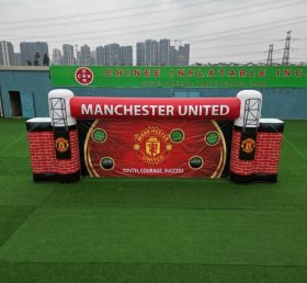 T11-7201 Manchester United Theme Inflatable Football Shoot Out Game
