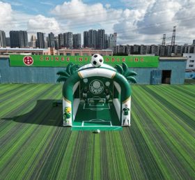 T11-7210 Palmeiras Theme Inflatable Football Shoot Out Game