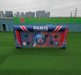T11-7217 Paris Saint-Germain Theme Inflatable Football Shoot Out Game
