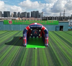 T11-7219 Paris Saint-Germain Theme Inflatable Football Shoot Out Game