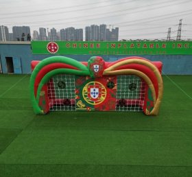 T11-7227 Portugal National Team Theme Inflatable Football Shoot Out Game