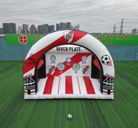 T11-7250 River Plate Theme Inflatable Football Shoot Out Game