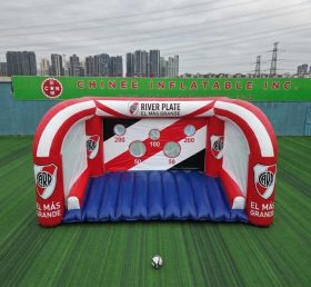 T11-7251 River Plate Theme Inflatable Football Shoot Out Game