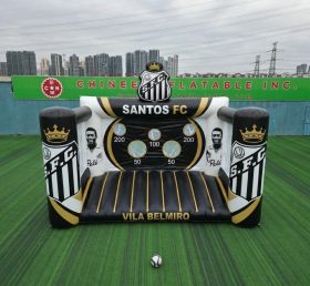 T11-7263 Santos Theme Inflatable Football Shoot Out Game