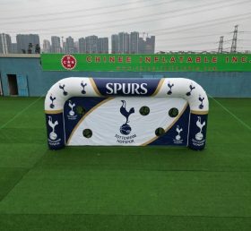 T11-7274 Tottenham Hotspur Theme Inflatable Football Shoot Out Game