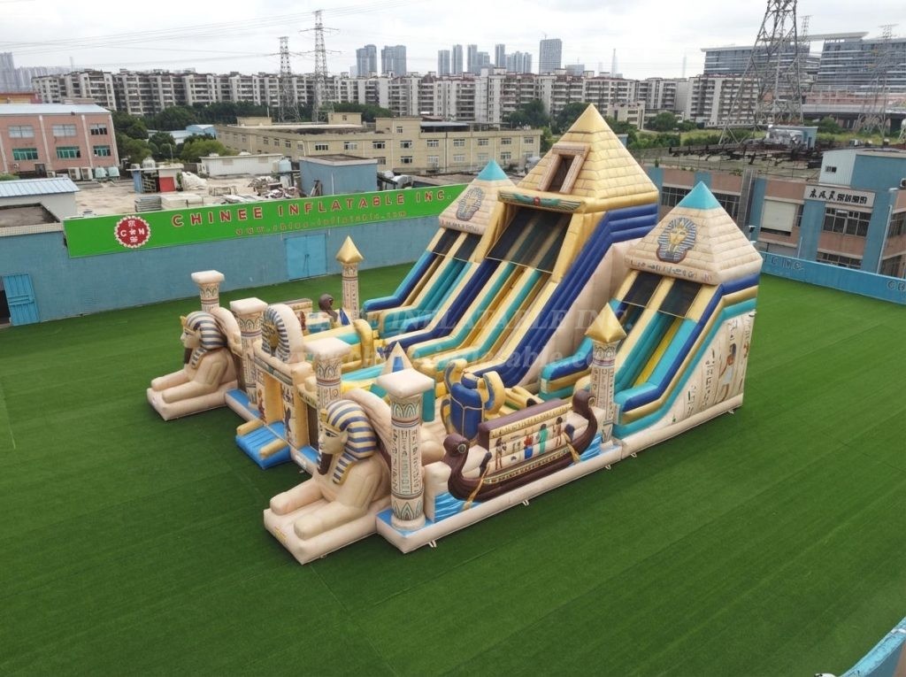 T6-6827 Egypt Theme Inflatable Playground
