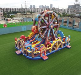 T6-6833 Ferris Wheel Theme Inflatable Playground