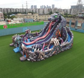 T6-6853 Monster Theme Inflatable Playground