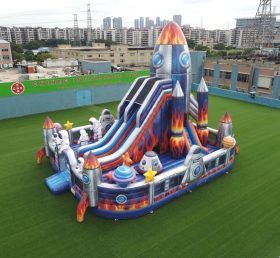T6-6867 Rocket Theme Inflatable Playground