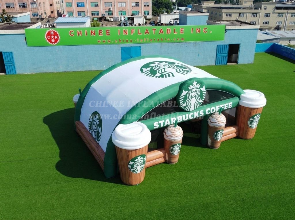 Tent1-7145 Starbucks Advertising Inflatable Tent
