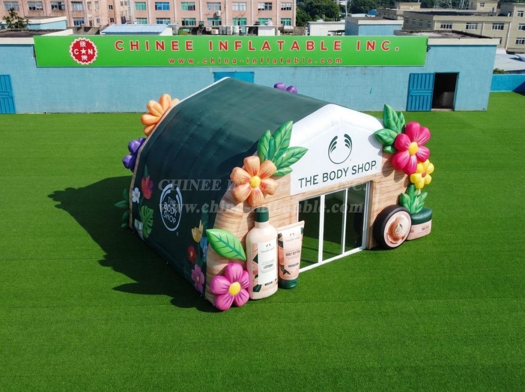 Tent1-7147 The Body Shop Advertising Inflatable Tent