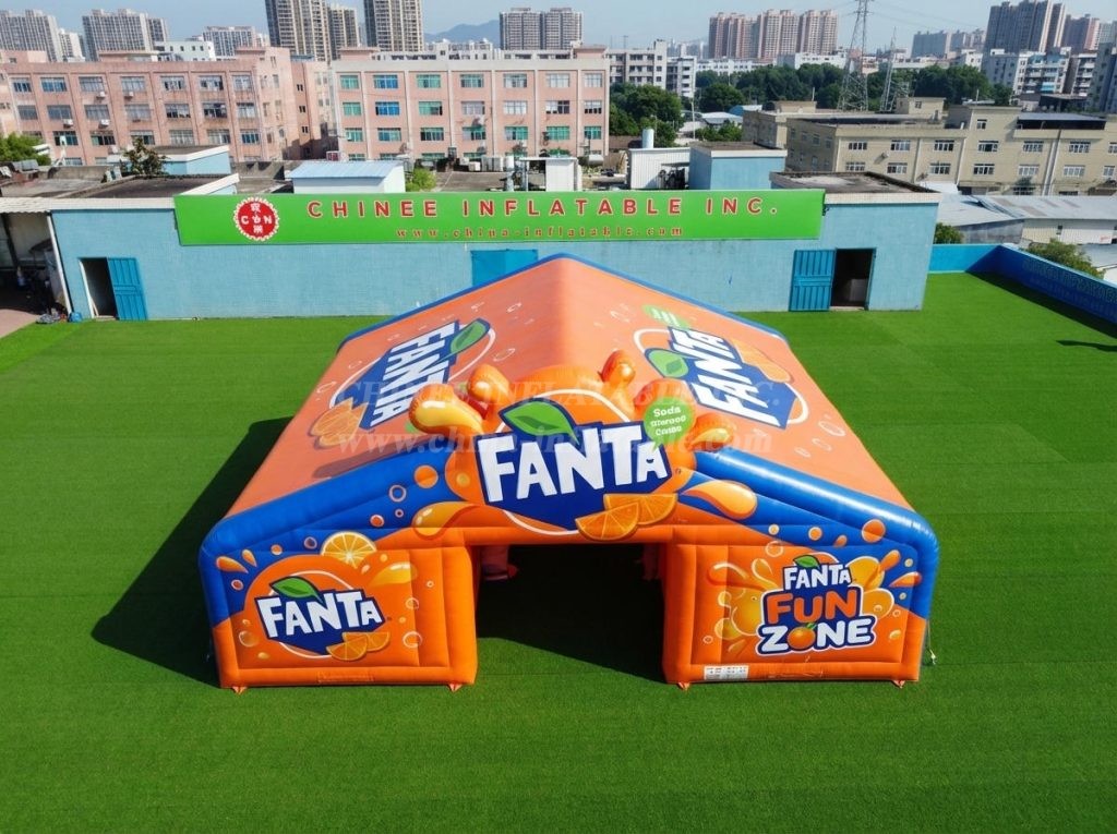 Tent1-7161 Fanta Advertising Inflatable Cube Tent