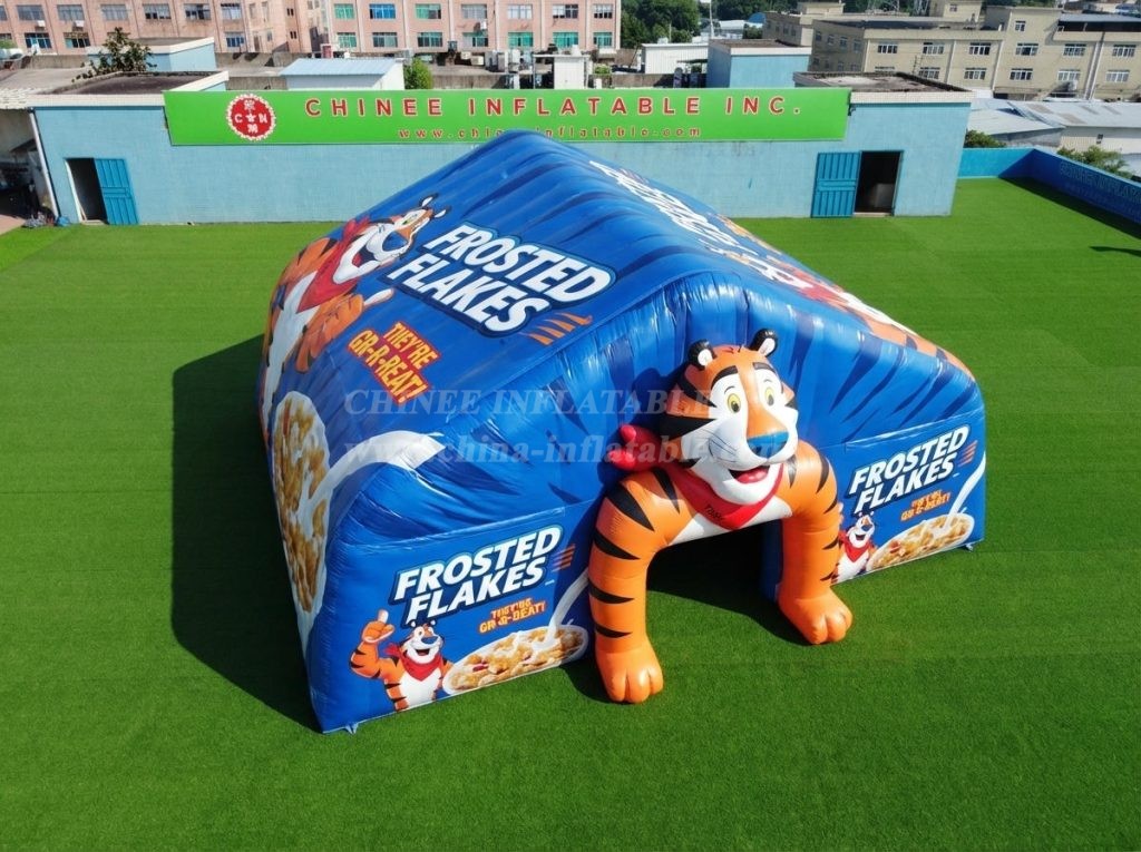 Tent1-7163 Frosted Flakes Advertising Inflatable Cube Tent