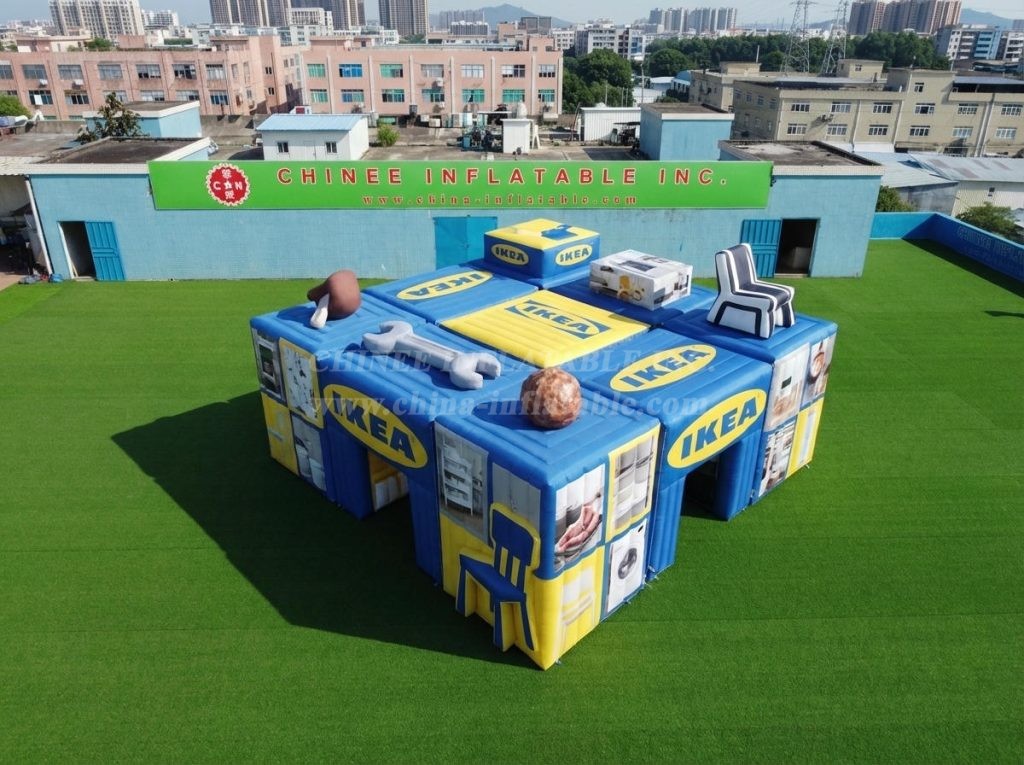 Tent1-7170 IKEA Advertising Inflatable Cube Tent