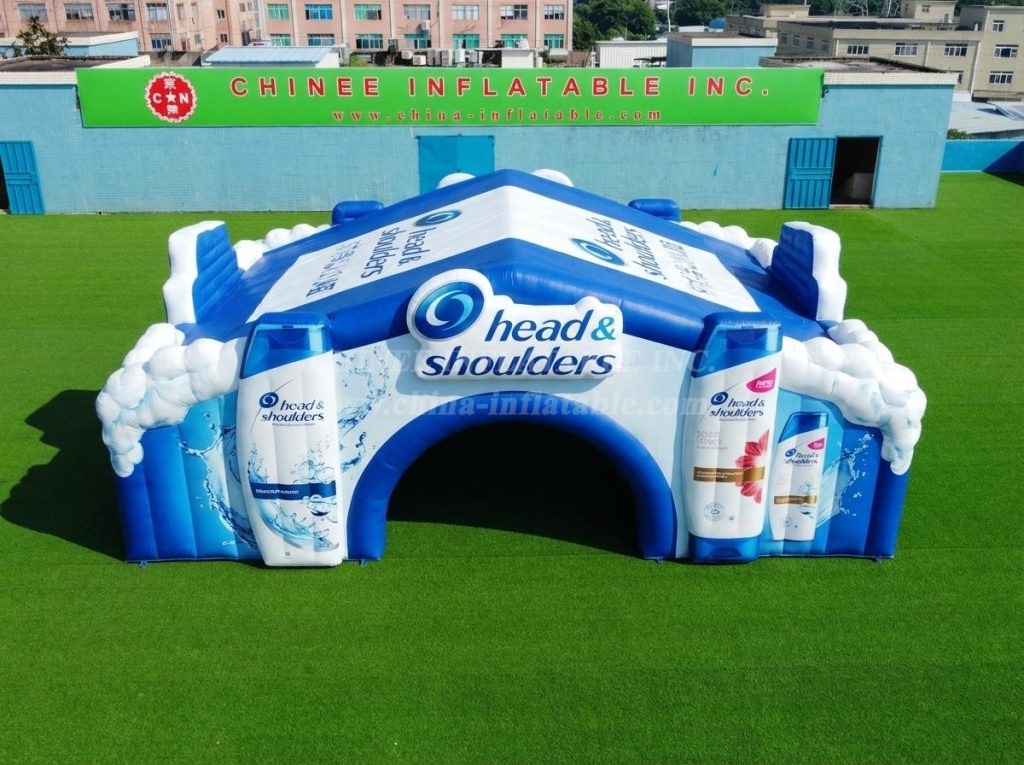 Tent1-7250 Head & Shoulders Advertising Inflatable Tent