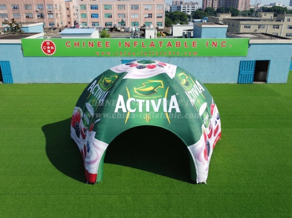 Tent1-7292 Activia Advertising Inflatable Spider Tent