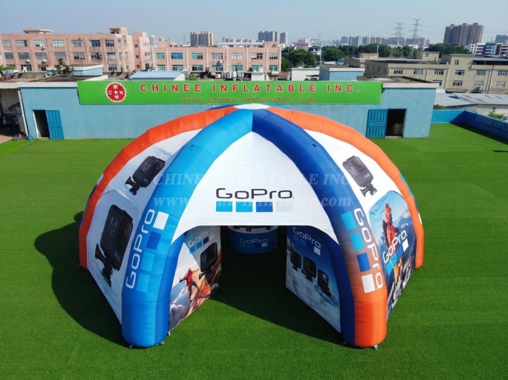 Tent1-7321 GoPro Advertising Inflatable Spider Tent