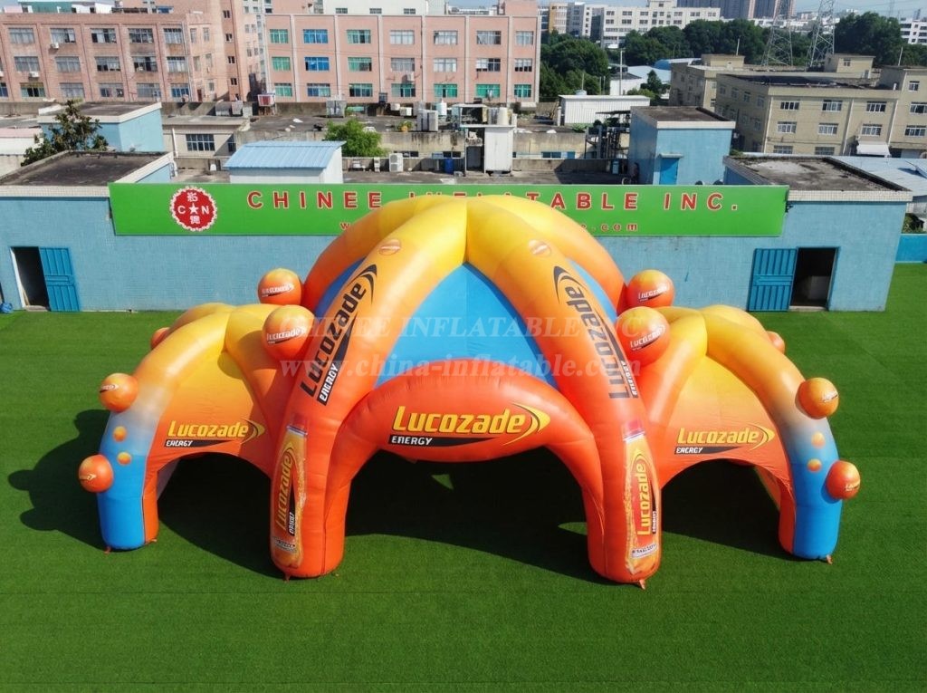 Tent1-7329 Lucozade Advertising Inflatable Spider Tent